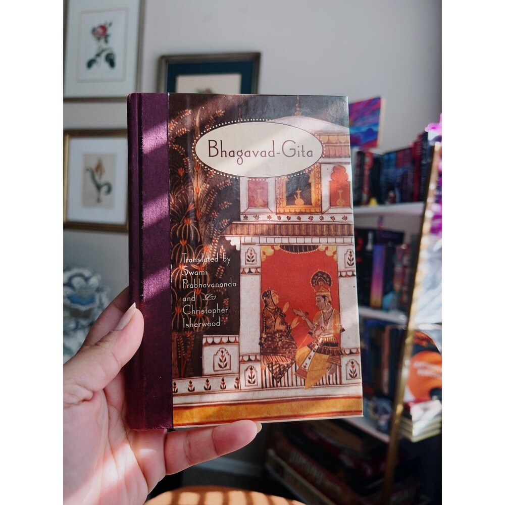 Vintage Barnes & Noble Bhagavad-Gita 90's Novel Hardcover Edition Good Condition